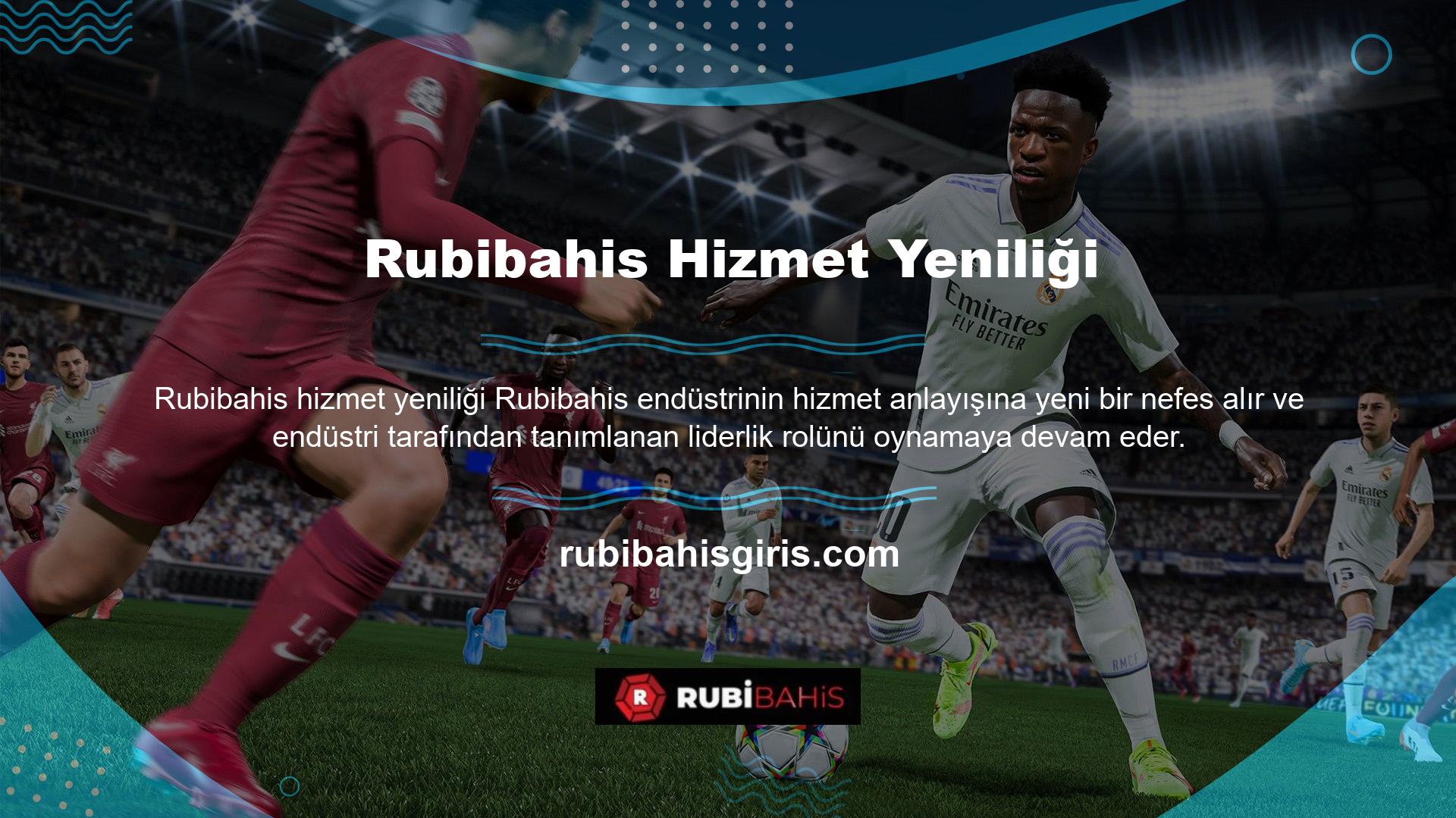Rubibahis bahis oranları